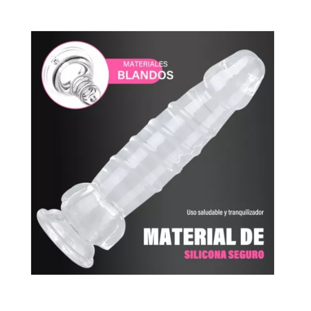 Dildo Memin Negro 23 cm