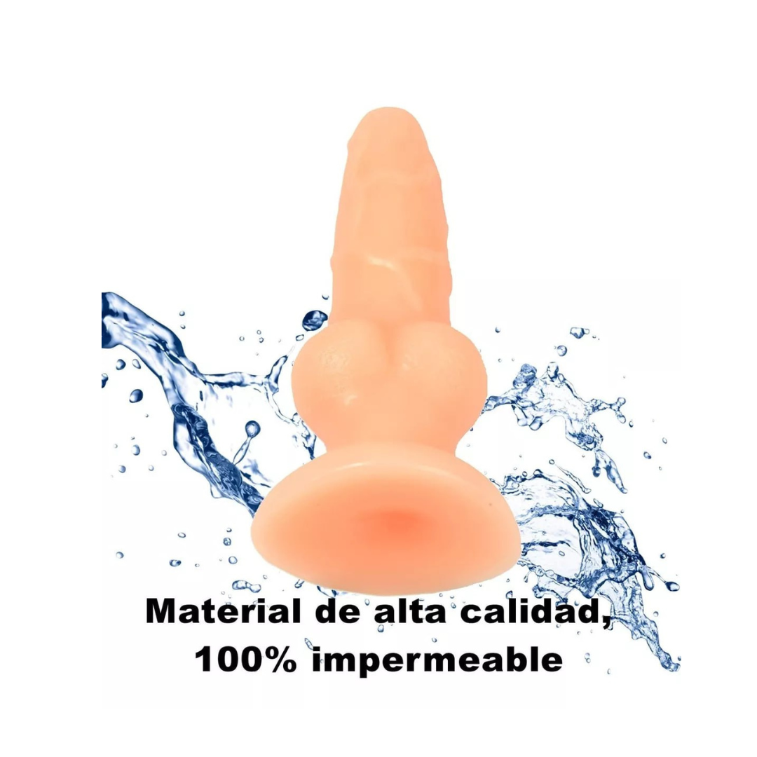 Dildo simulacion perro/lobo con ventosa