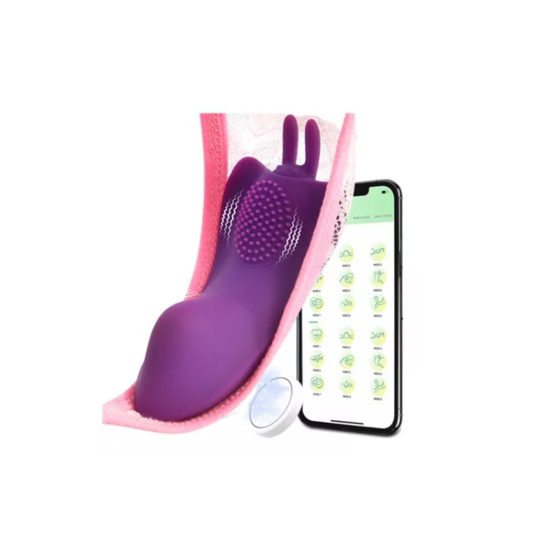 Vibrador estimulador externo para bragas con APP – Dulce Placer Sex Shop