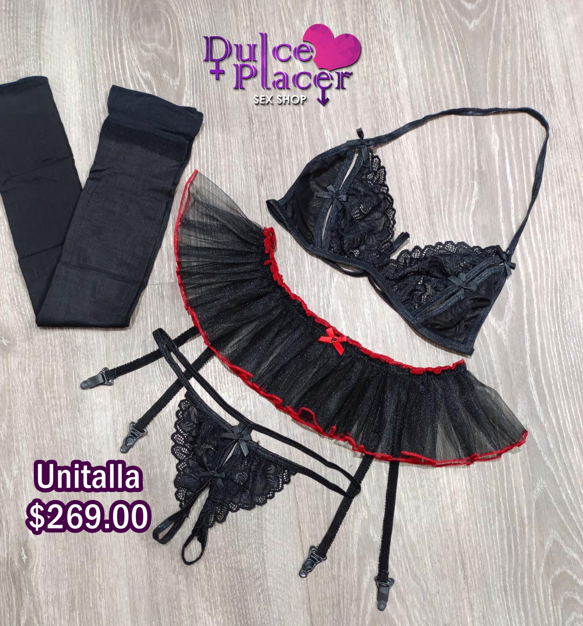 Coordinado tutu 4 piezas