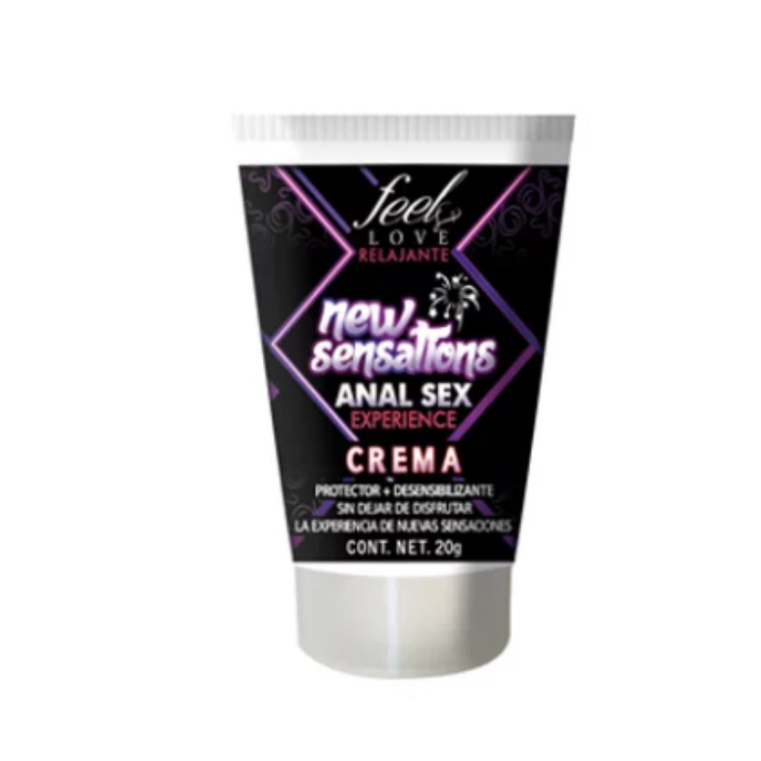 Crema Anal desensibilizante New Sensations 20 ml. – Dulce Placer Sex Shop