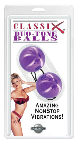 Bolas vaginales CLASSIC DUO TONE BALLS PURPLE