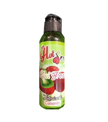Lubricante Caliente Kiwi Fresa 60 ml.