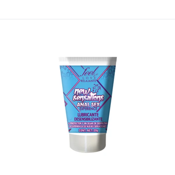 New Sensations Anal Sex Lubricante 20 ml.