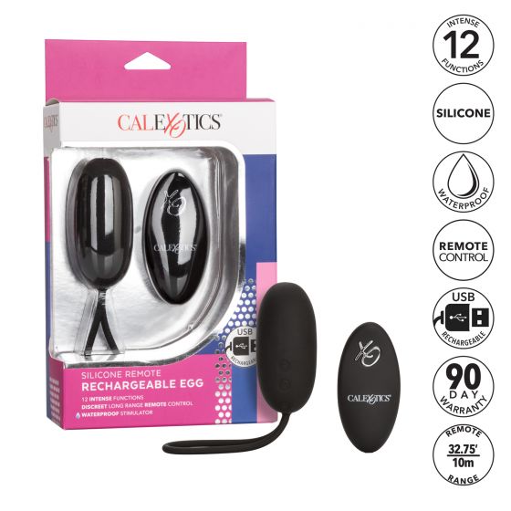 Rechargeable egg Silicone remote