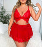 Baby doll rojo 4XL