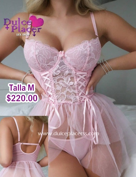 Baby Doll Rosa Talla M