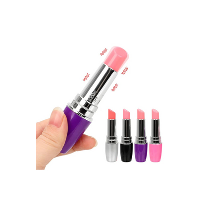 Mini vibrador Lipstick Vibe Morado 9cm