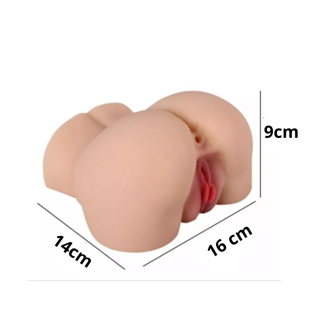 Masturbador masculino pompis pequeñas Vagina-Ano interior realista 4D