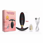 Plug anal ancla con vibración Recargable y control