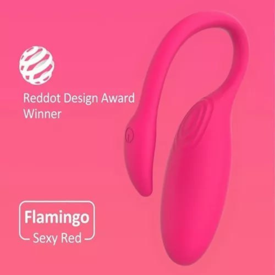 Flamingo vibrador de APP a distancia recargable