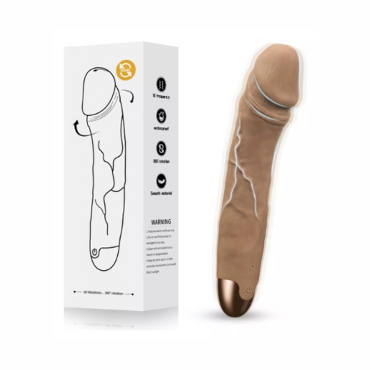 Vibrador realista estimulador punto G Recargable USB