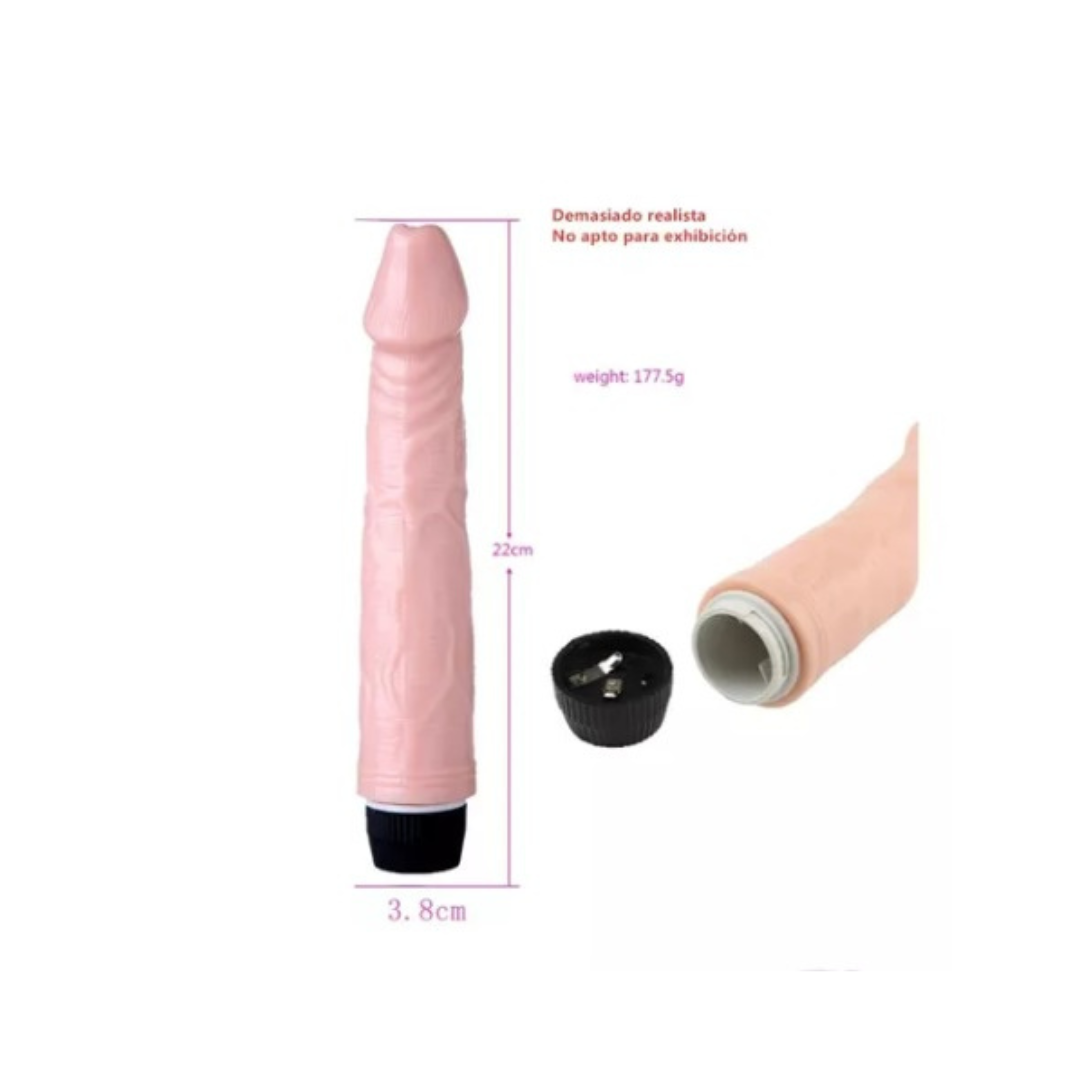 Vibrador Sextoys 22cm Natural
