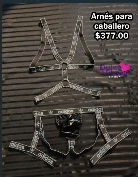 Arnés para caballero Unitalla negro