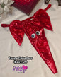 Tanga caballero elefante metálica Roja