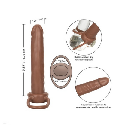 Acomodator dual para pene ( Arnés para pene Dildo para doble penetración)