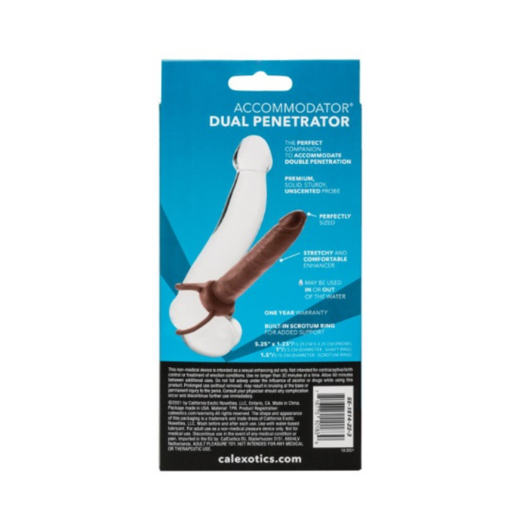 Acomodator dual para pene ( Arnés para pene Dildo para doble penetración)