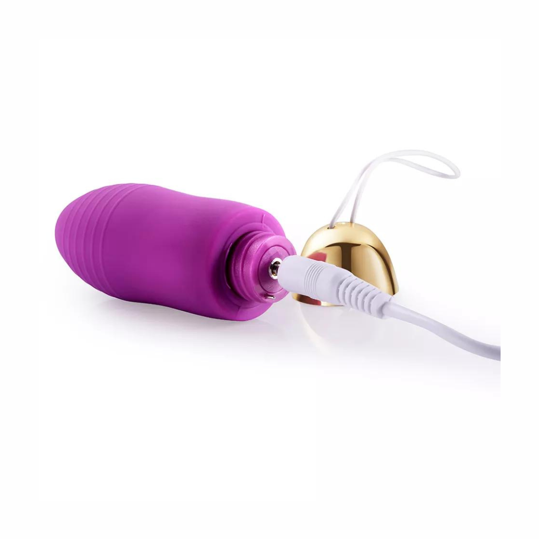 Bala inalámbrica Remote jump egg vibrator rosa Recargable