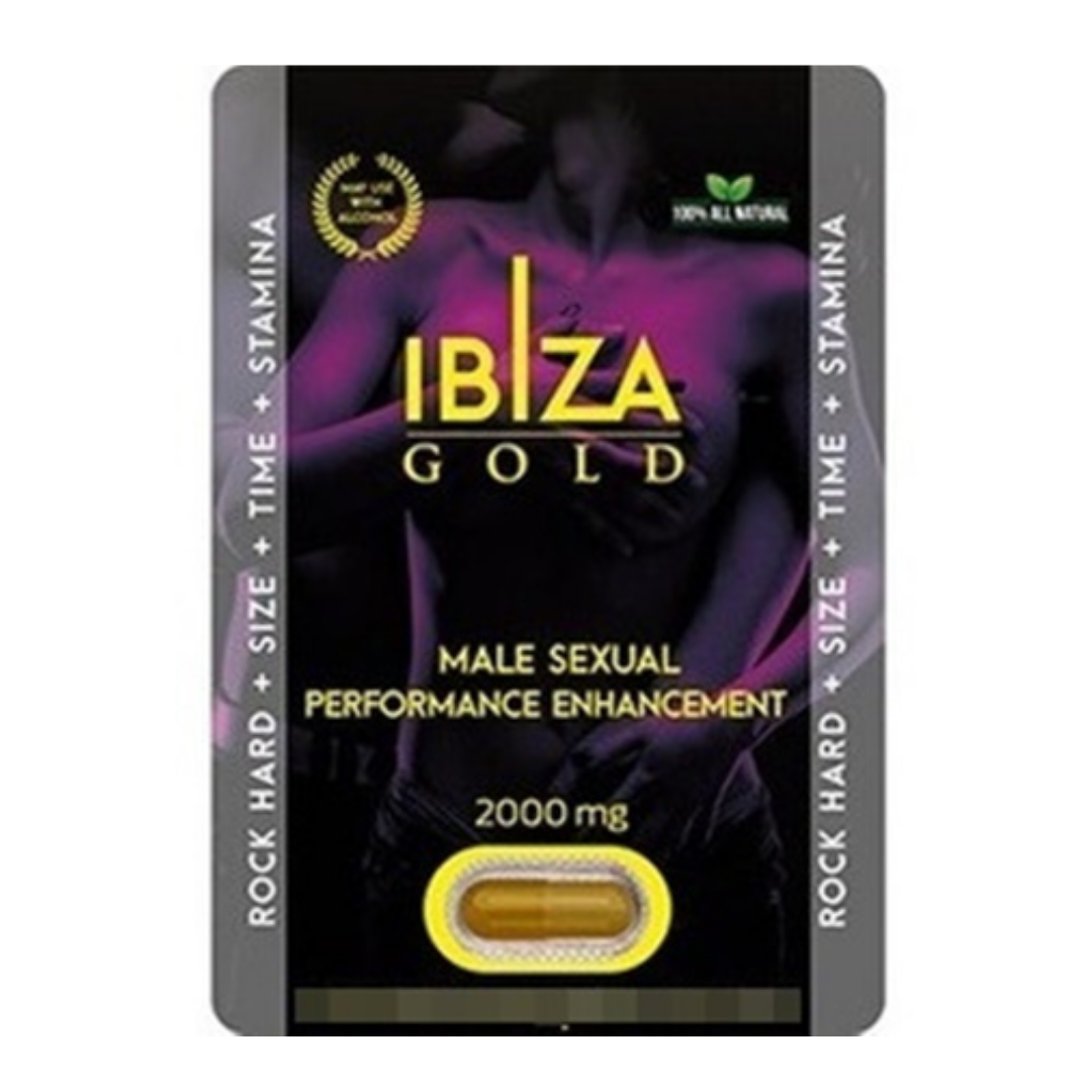 Pastilla Ibiza Gold para hombre 2000mg