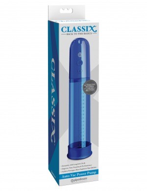 Bomba de energía Classix Auto-Vac - Azul