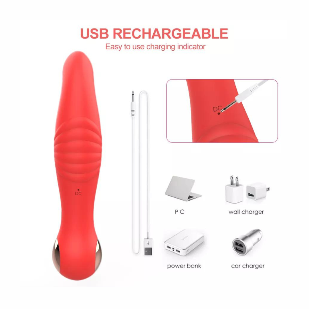 Succionador, vibrador dual 2 en 1 Recargable