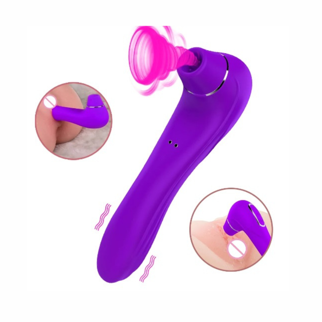 Succionador-vibrador Sucking massager VERDE