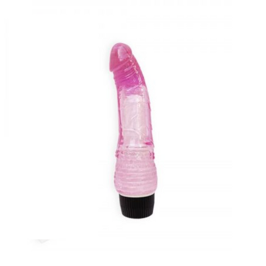 Vibrador Sextoys Pink Cristalino 18.5