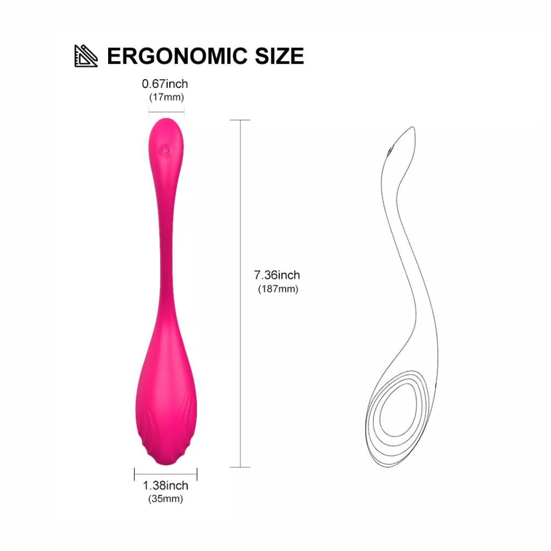 Vibrador vaginal de APP MELO