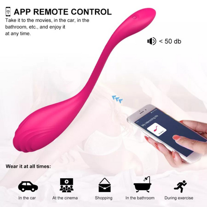 Vibrador vaginal de APP MELO