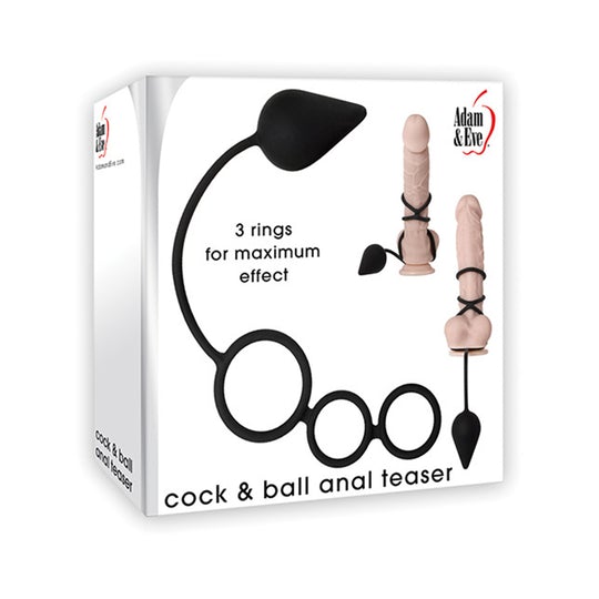 Cock & ball anal teaser