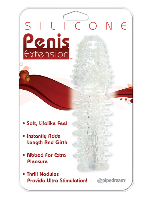 Funda Silicone Penis Extension - Clear
